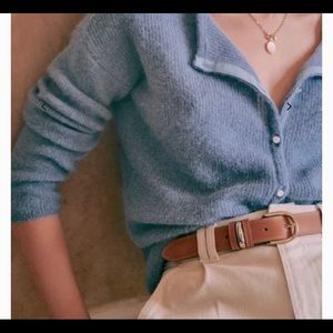 Sézane Gaspard Jumper in Vintage Blue, small